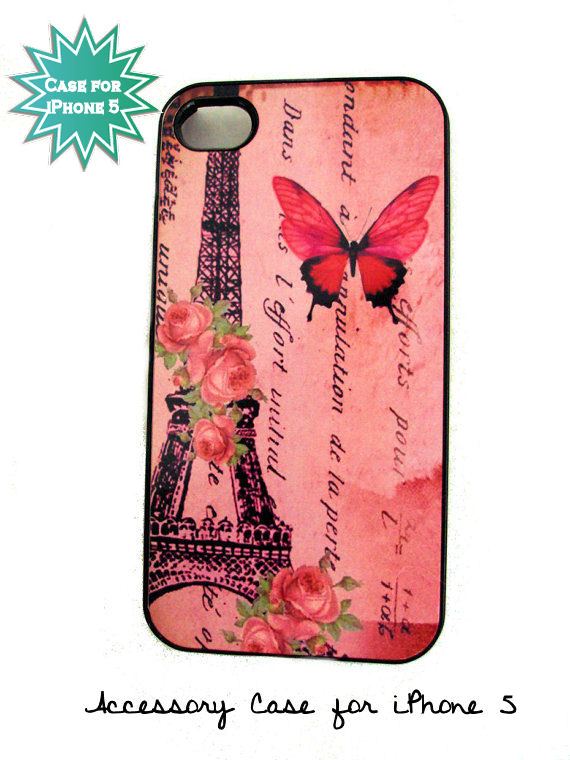 Accessory Case For Iphone 5 Cell Phone Eiffel Tower Sassy Cases Original